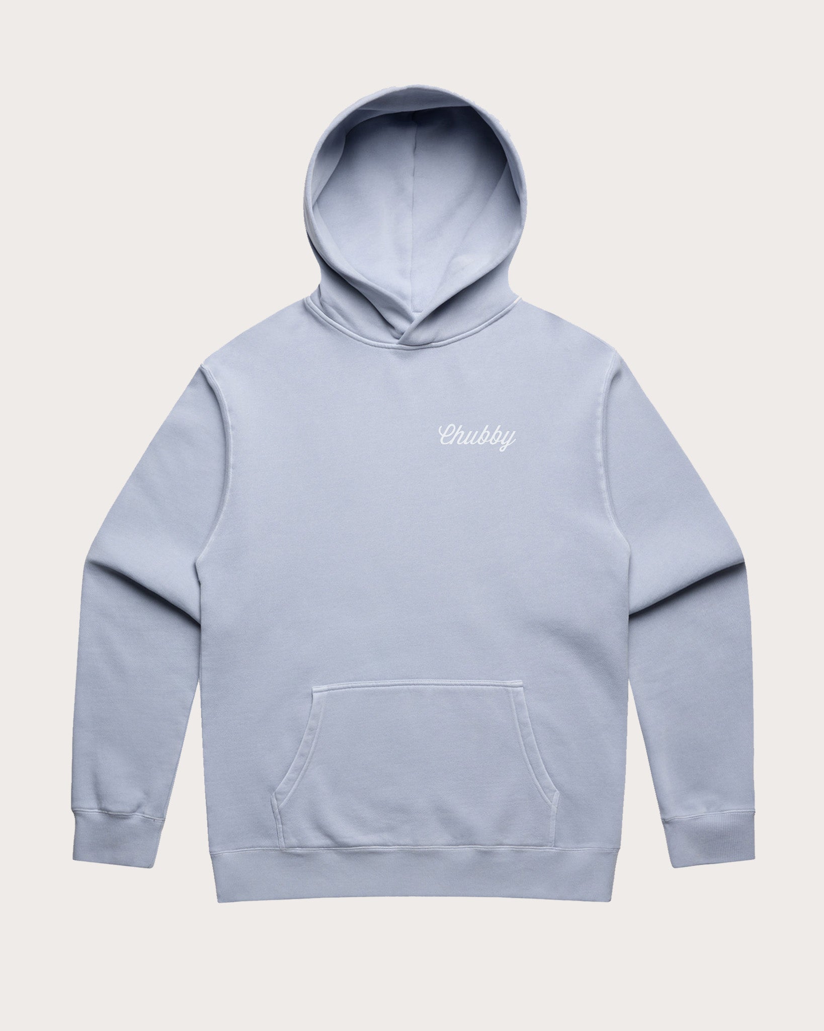 Washed Baby Blue Hoodie