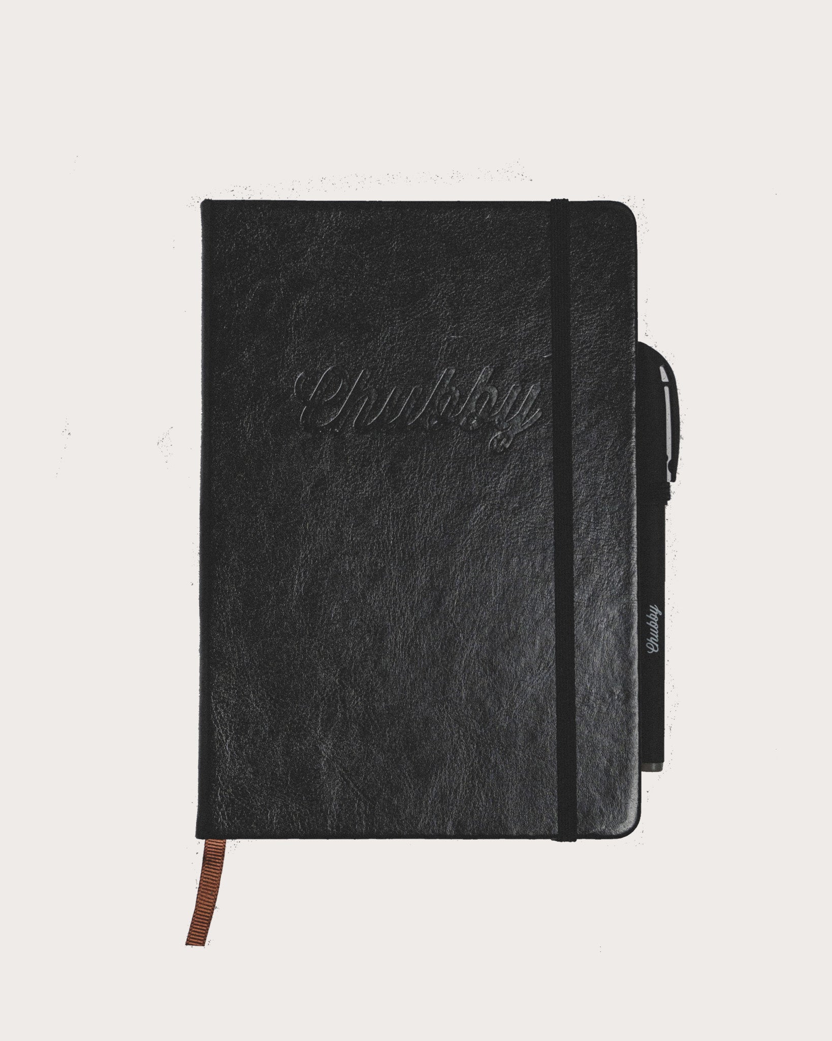 Leather A5 Notebook & Pen